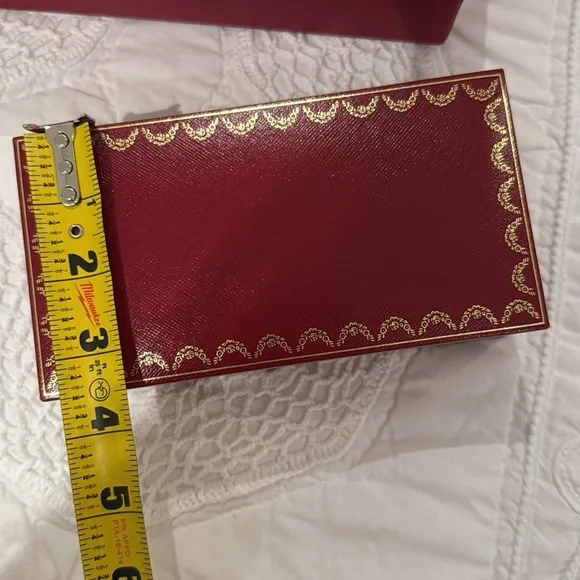 Cartier original sunglasses leather box suede type on inside  display picture 1